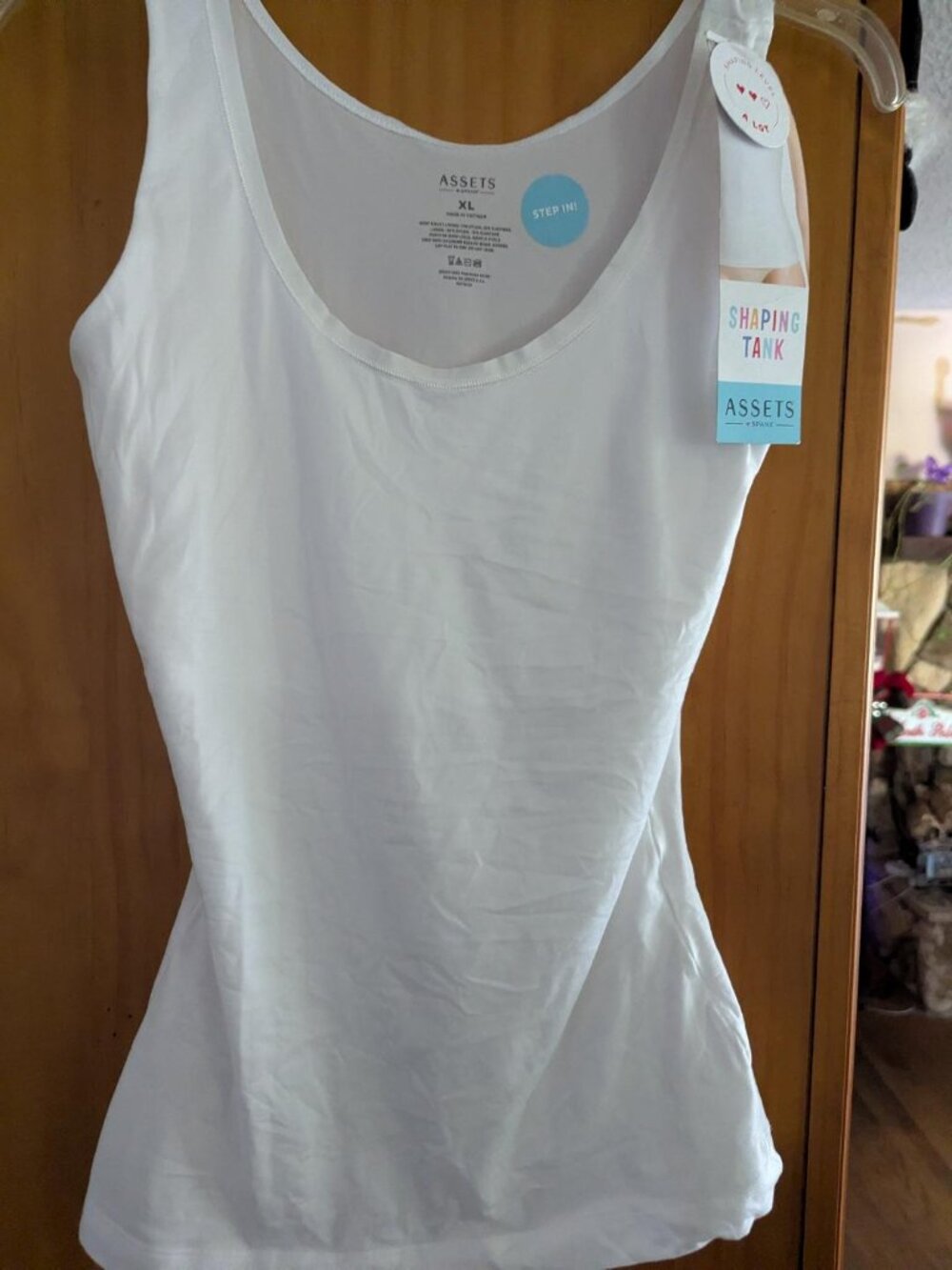 Spanx White Shaping Tank Size XL